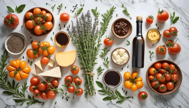 Ingredientes típicos de la cocina mediterránea